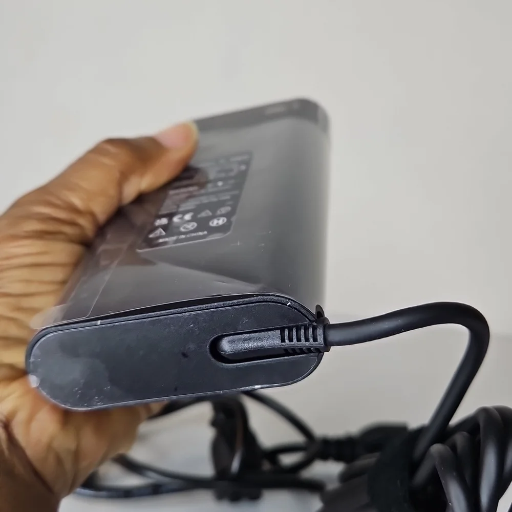Black Power Adapter with Cable